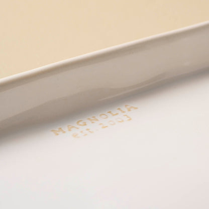 Magnolia Est. Ceramic Rectangular Platter
