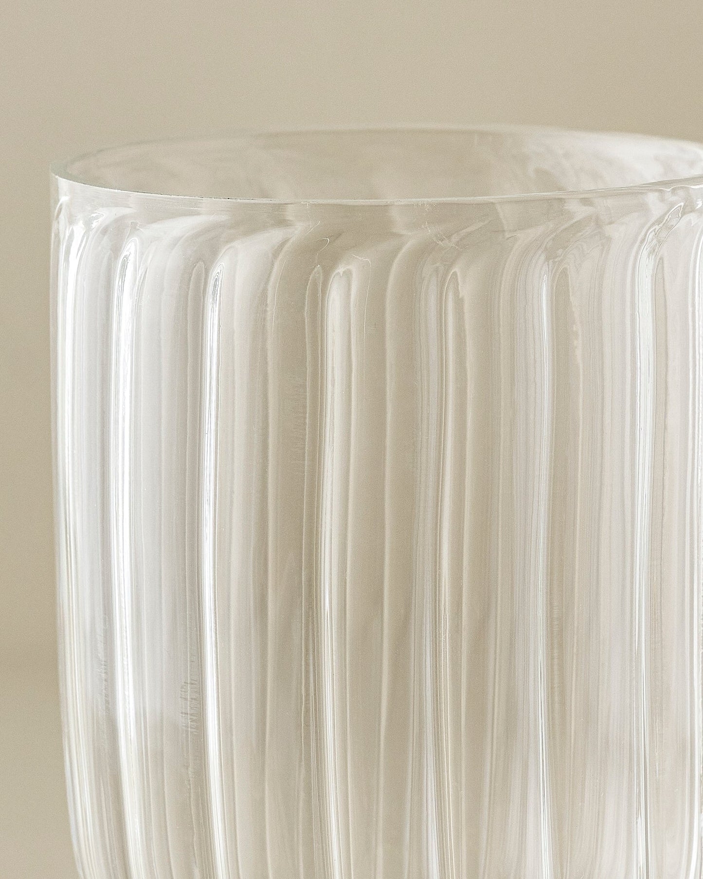 Fluted Wine Glass