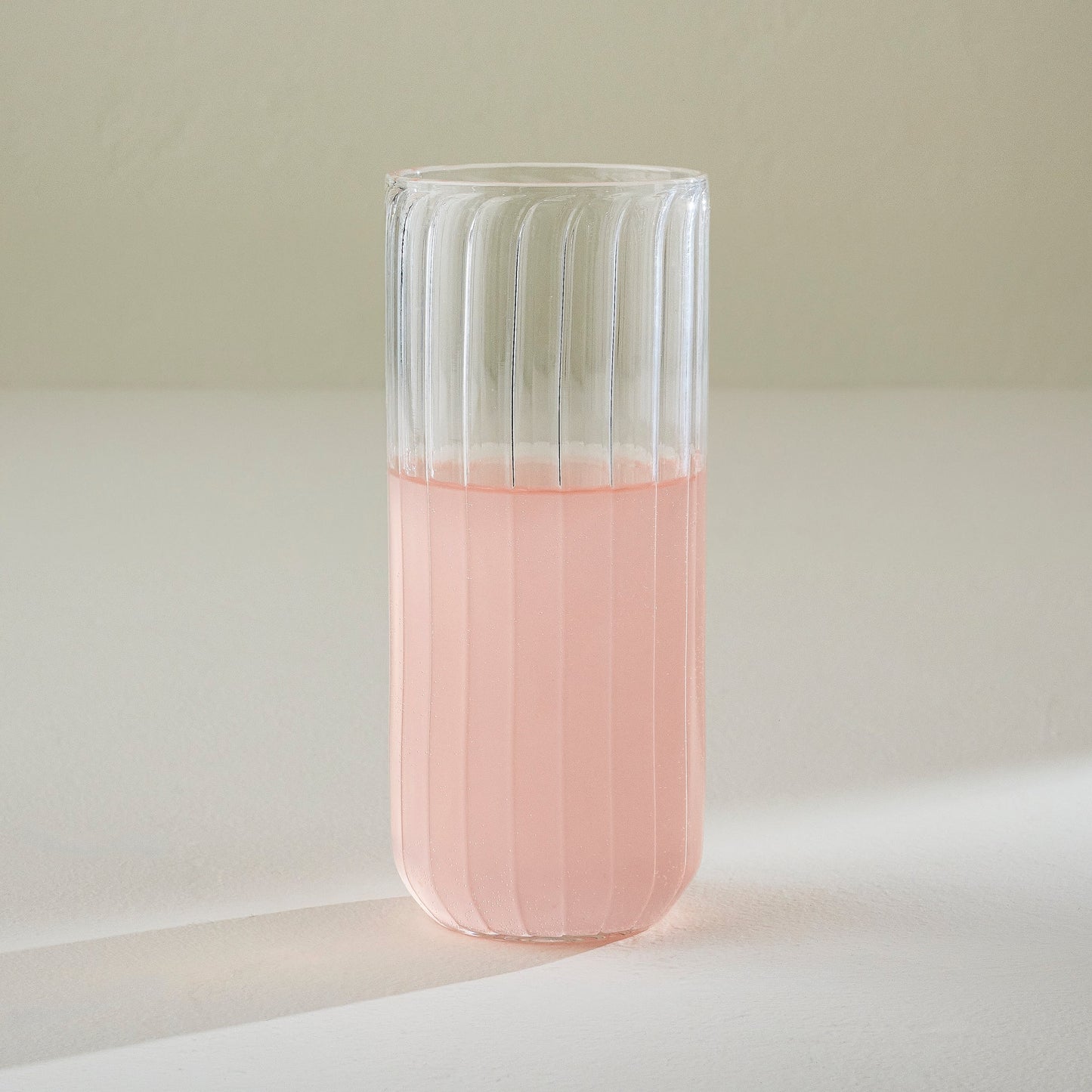 Fluted Glass Tumbler
