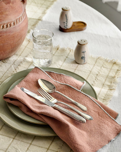 Dawn Rose Napkin Set of Four