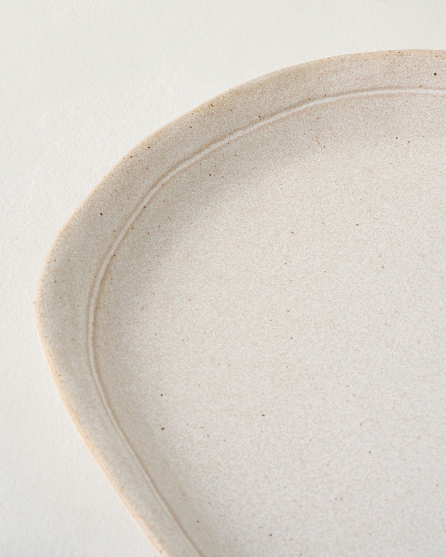 French White Serving Tray