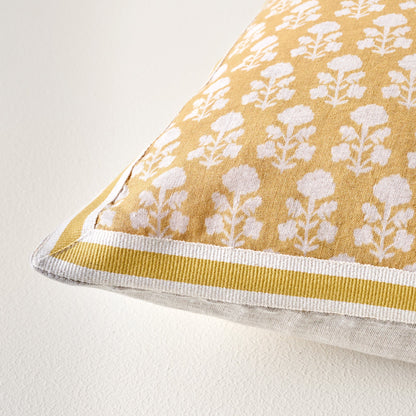 Ellie Block Print Pillow