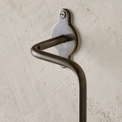 Antique Bronze Metal Toilet Paper Holder