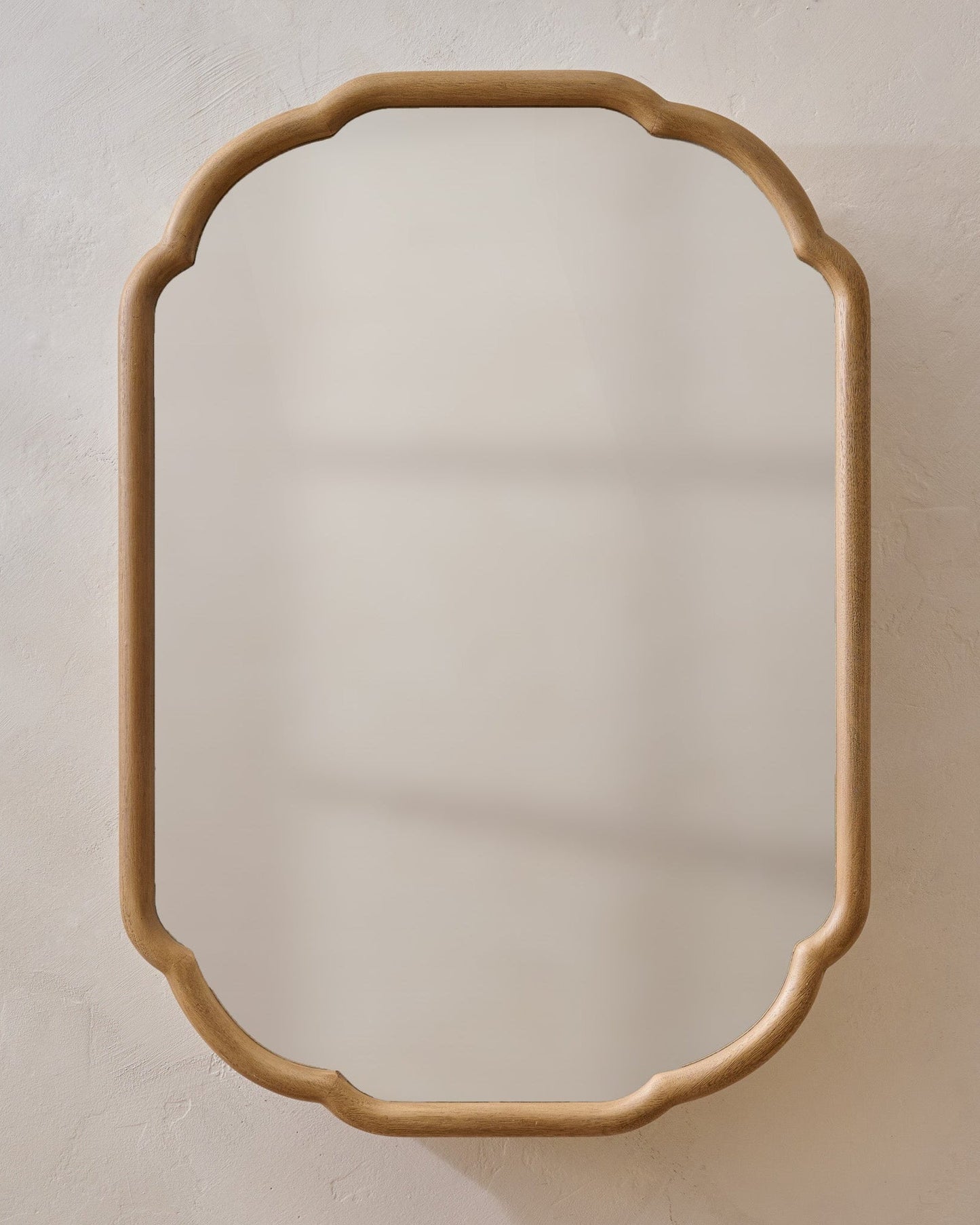 Greer Wood Scalloped Medicine Cabinet