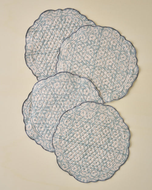 Pivione Fleurs Reversible Placemat Set of Four