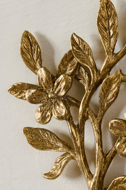 Brass Blooms Wall Hook