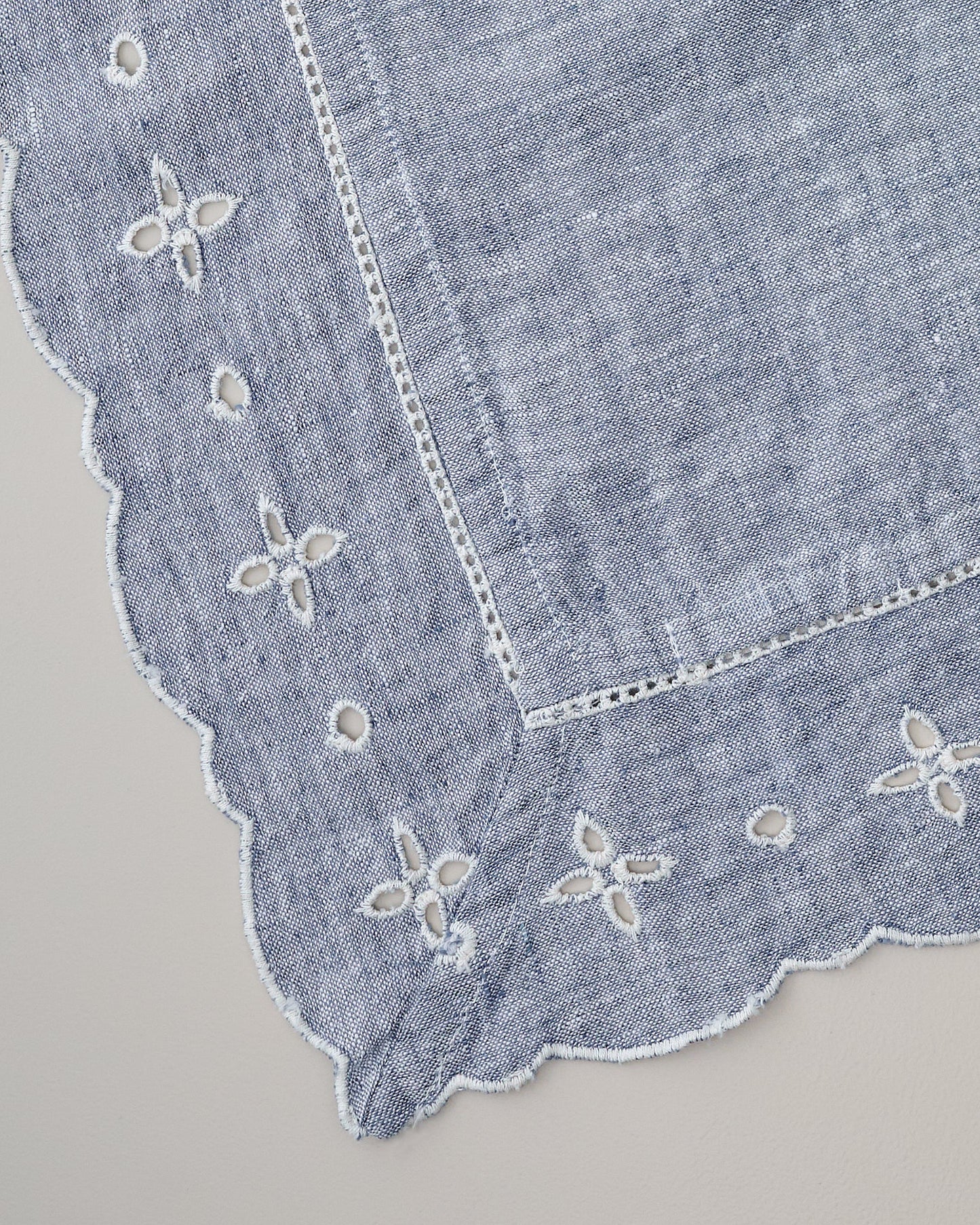 Chambray Eyelet Napkin Set of Four
