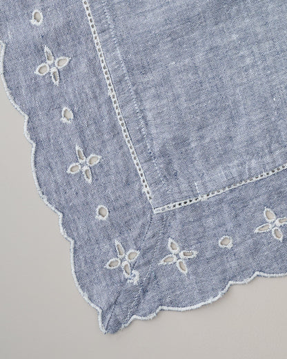 Chambray Eyelet Napkin Set of Four