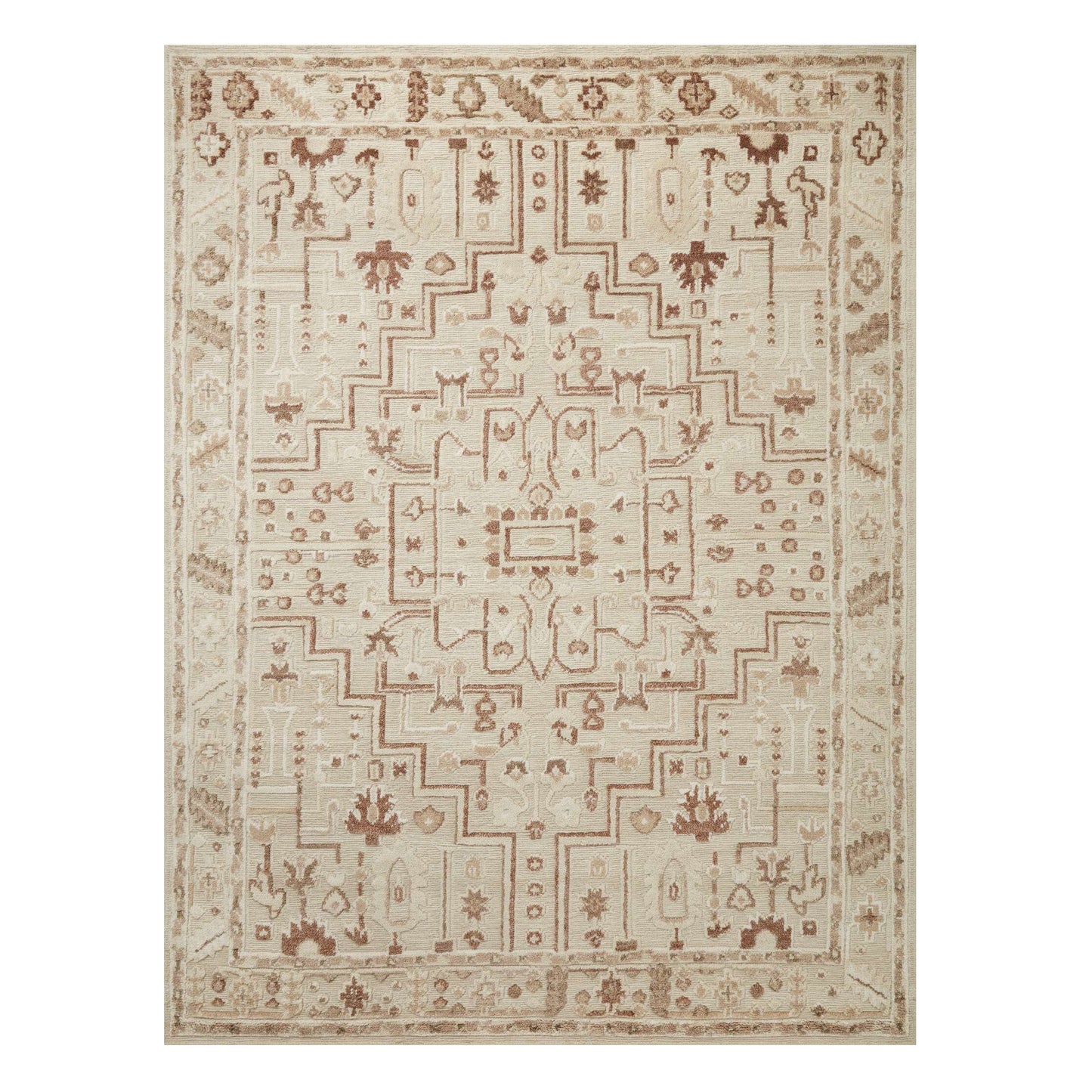 Ingrid Ivory Earth Rug