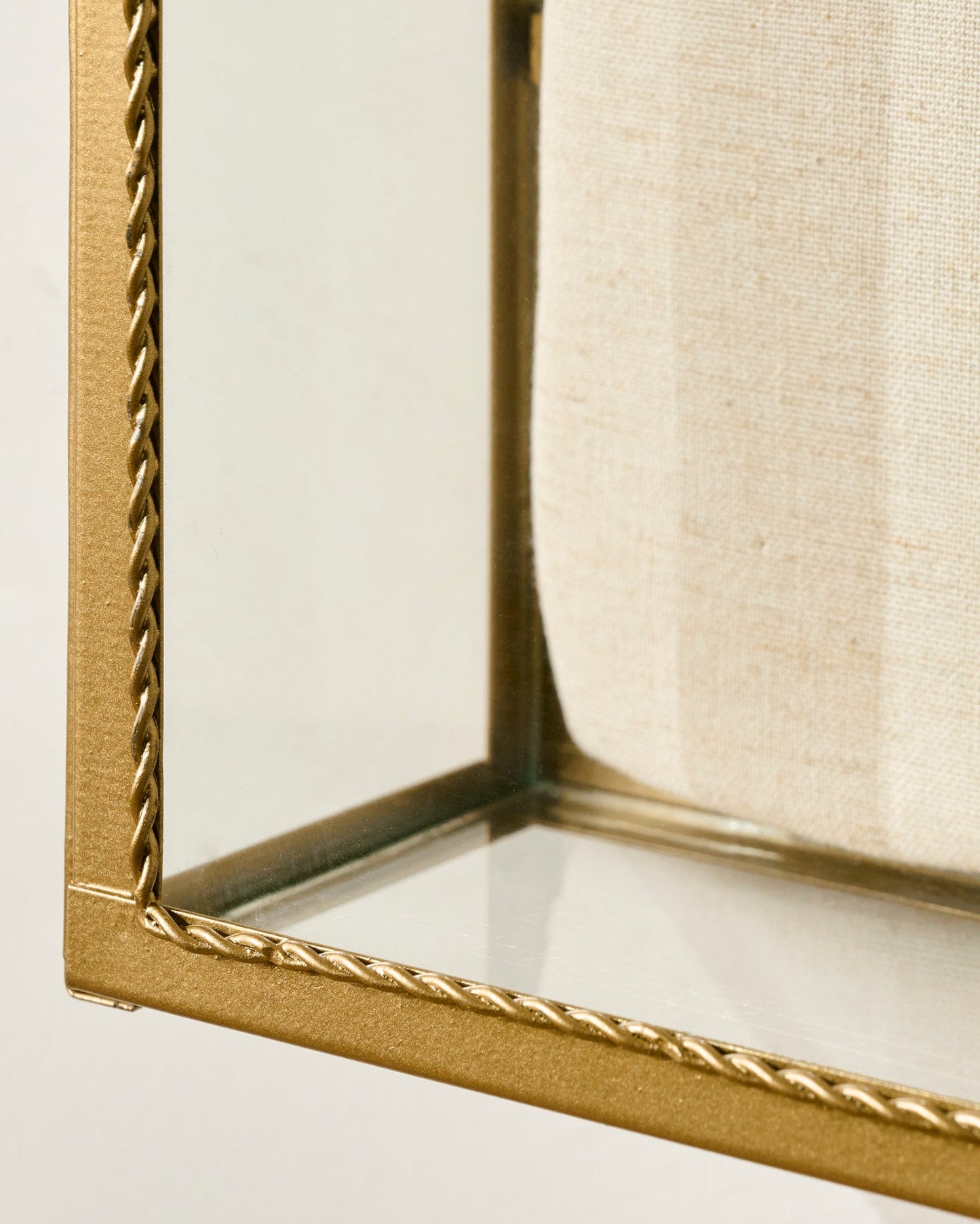 Your Story Brass Display Cabinet