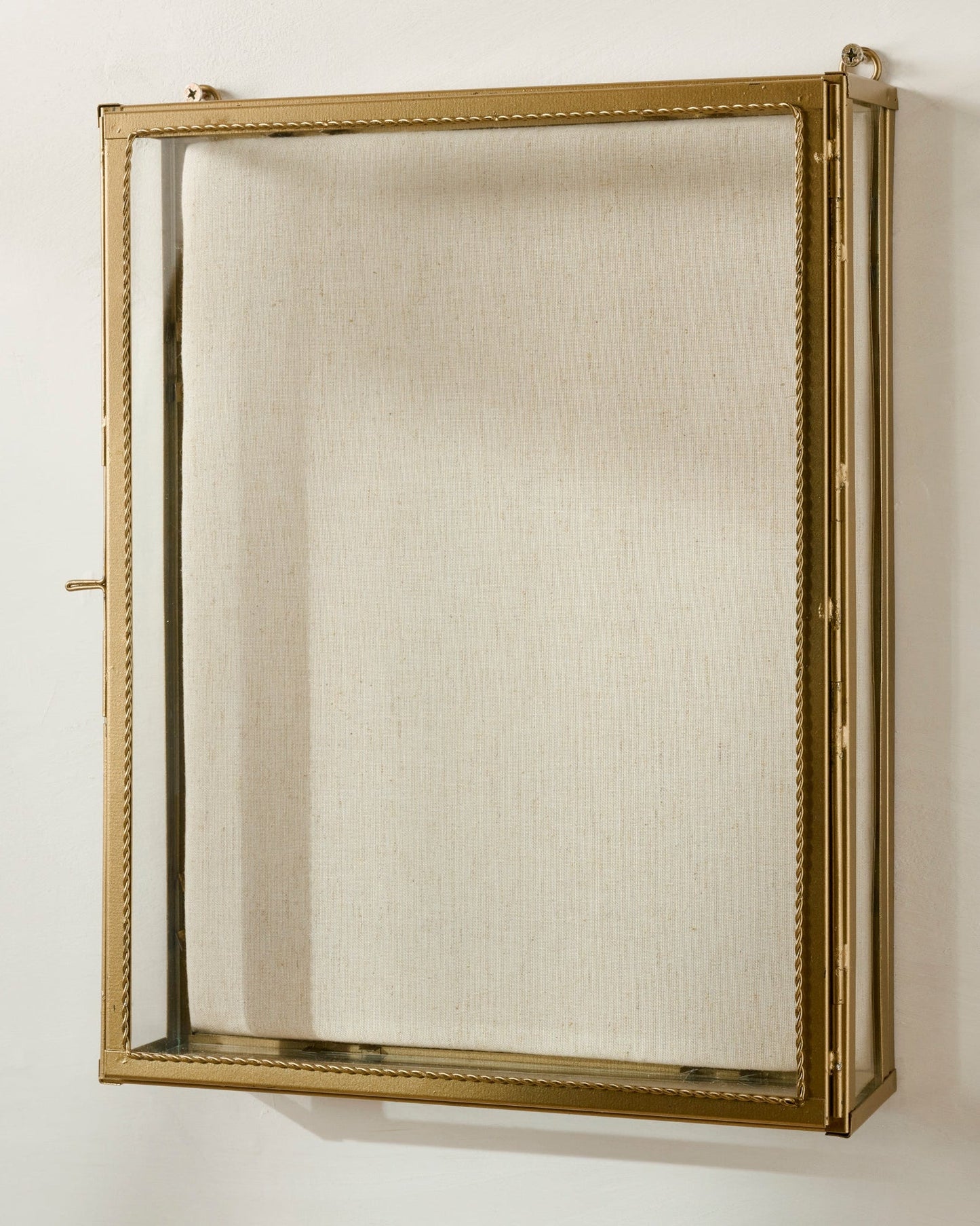 Your Story Brass Display Cabinet