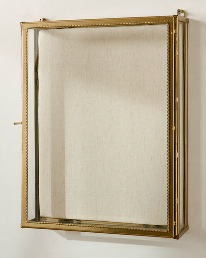 Your Story Brass Display Cabinet