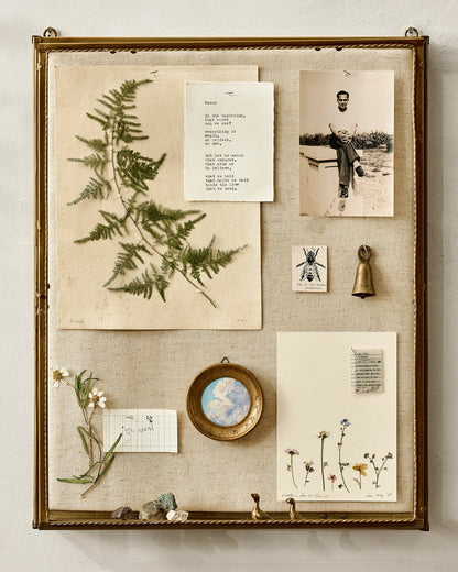 Your Story Brass Display Cabinet