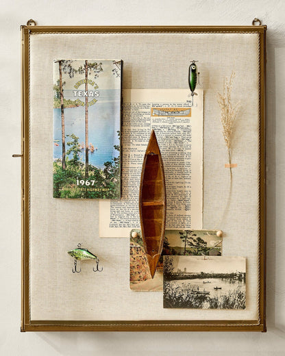 Your Story Brass Display Cabinet
