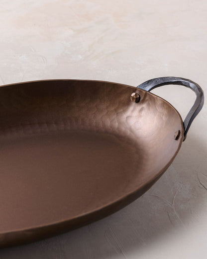 Smithey Carbon Steel Oval Roaster