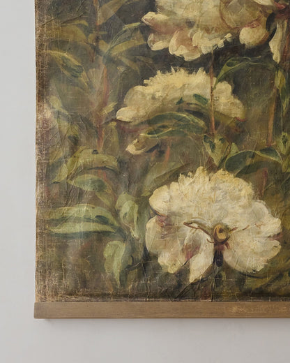 Oversized Botanicals in Bloom Vintage Tapestry