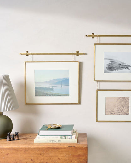 Colleen Brass Rail Picture Frame